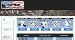 Desktop Screenshot of henrytools.com